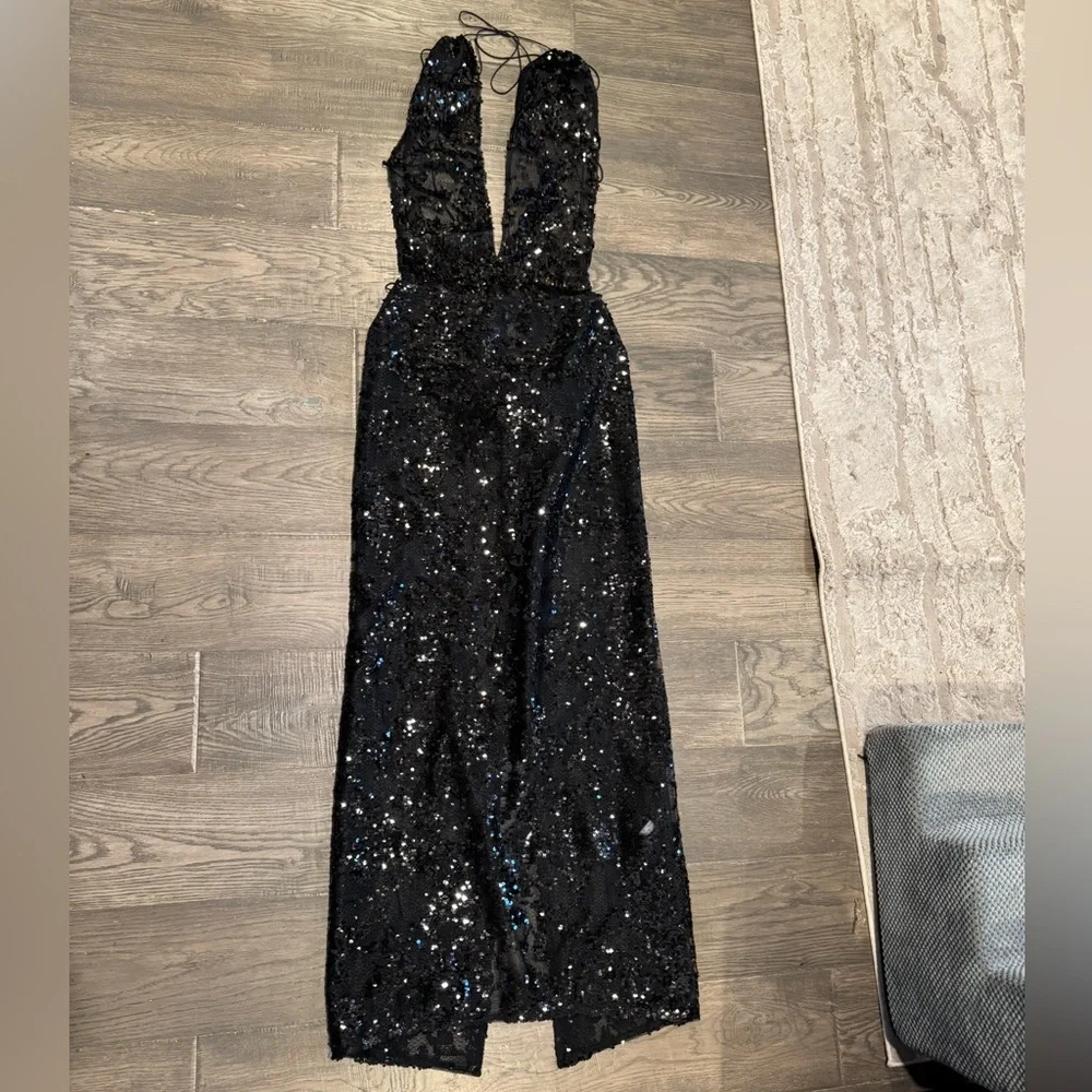 Victoria Beckham black sequin set - Picture 13 of 17
